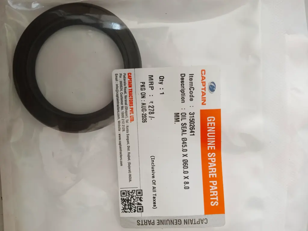 OIL SEAL Ø45.0 X Ø60.0 X 8.0 MM.