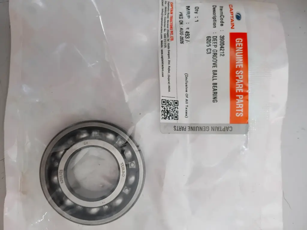 DEEP GROOVE BALL BEARING 6205 C3