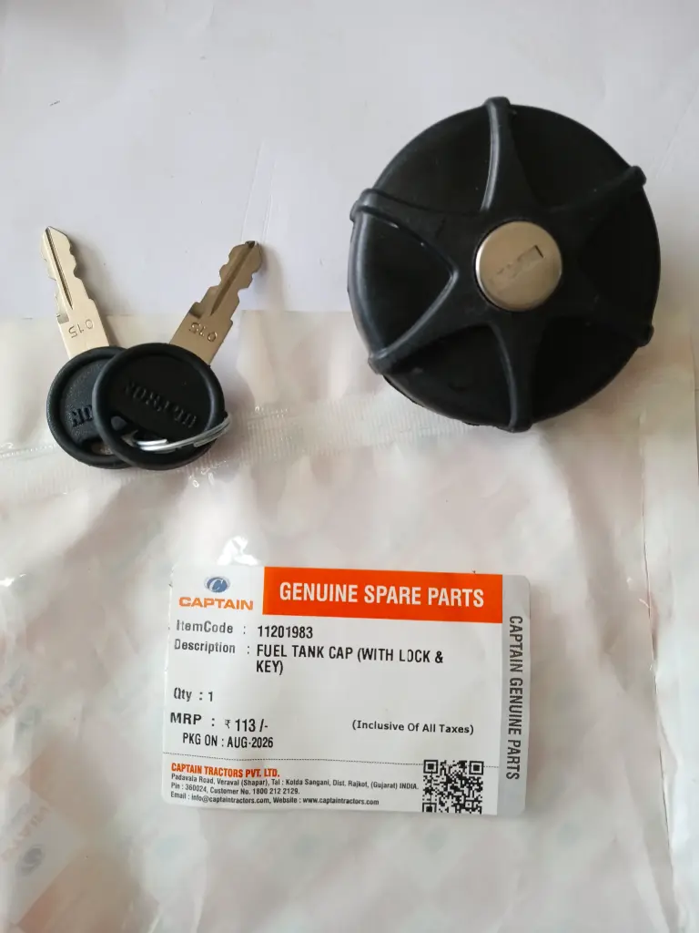 FUEL TANK CAP (WITH LOCK & KEY)