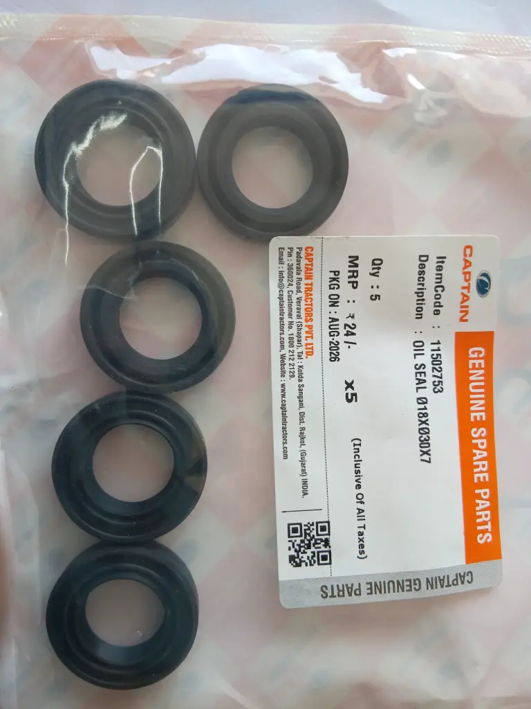 OIL SEAL Ø18XØ30X7