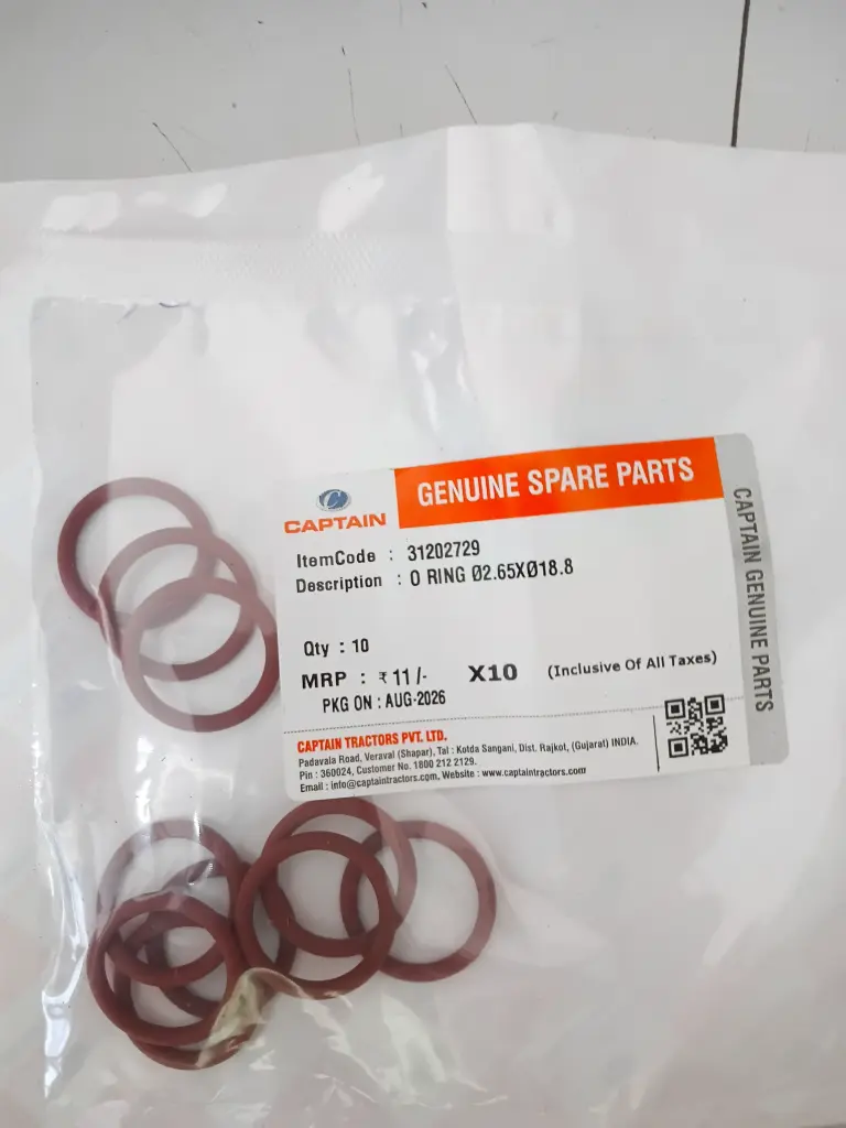 O RING Ø2.65XØ18.8