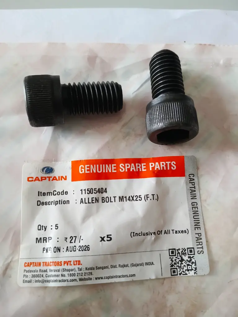 ALLEN BOLT M14X25 (F.T.)