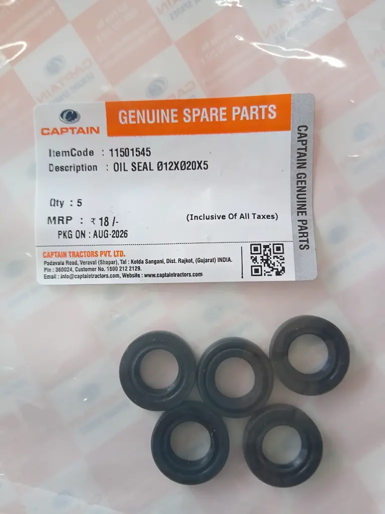 OIL SEAL Ø12XØ20X5