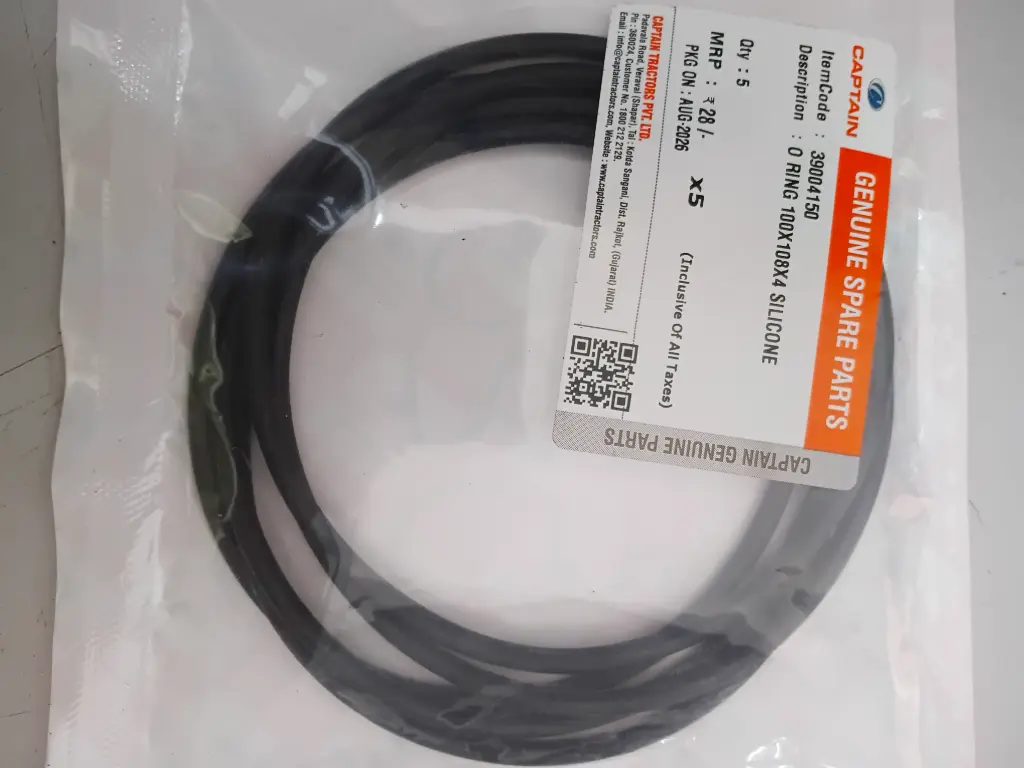 O RING 100X108X4 SILICONE
