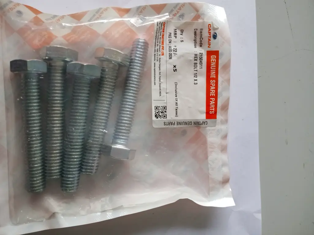 HEX BOLT 1/2 X 3