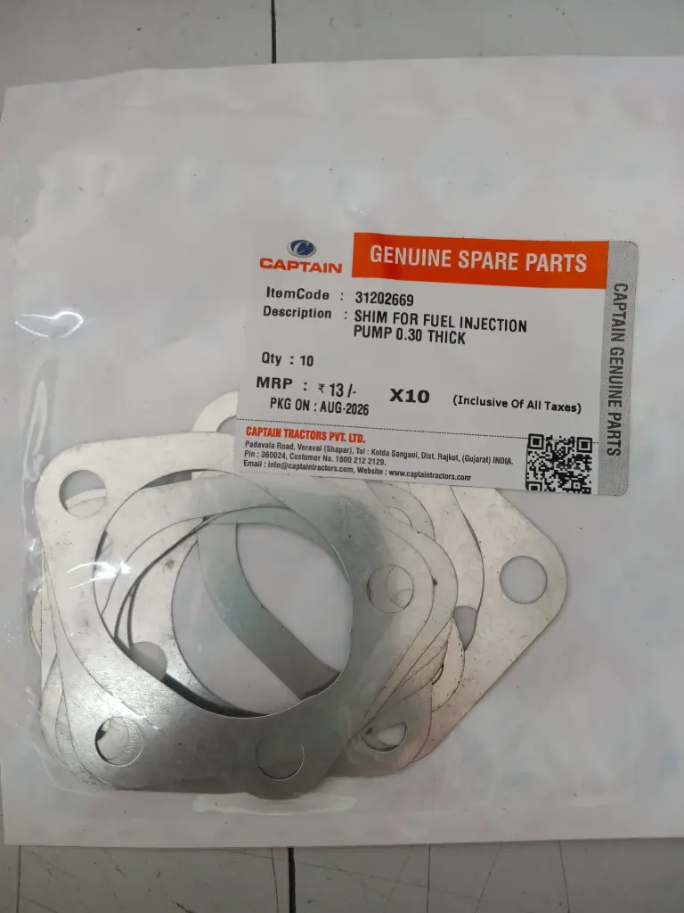 SHIM FOR FUEL INJECTION PUMP 0.30 THICK