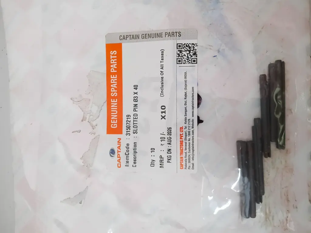 SLOTTED PIN Ø3 X 40