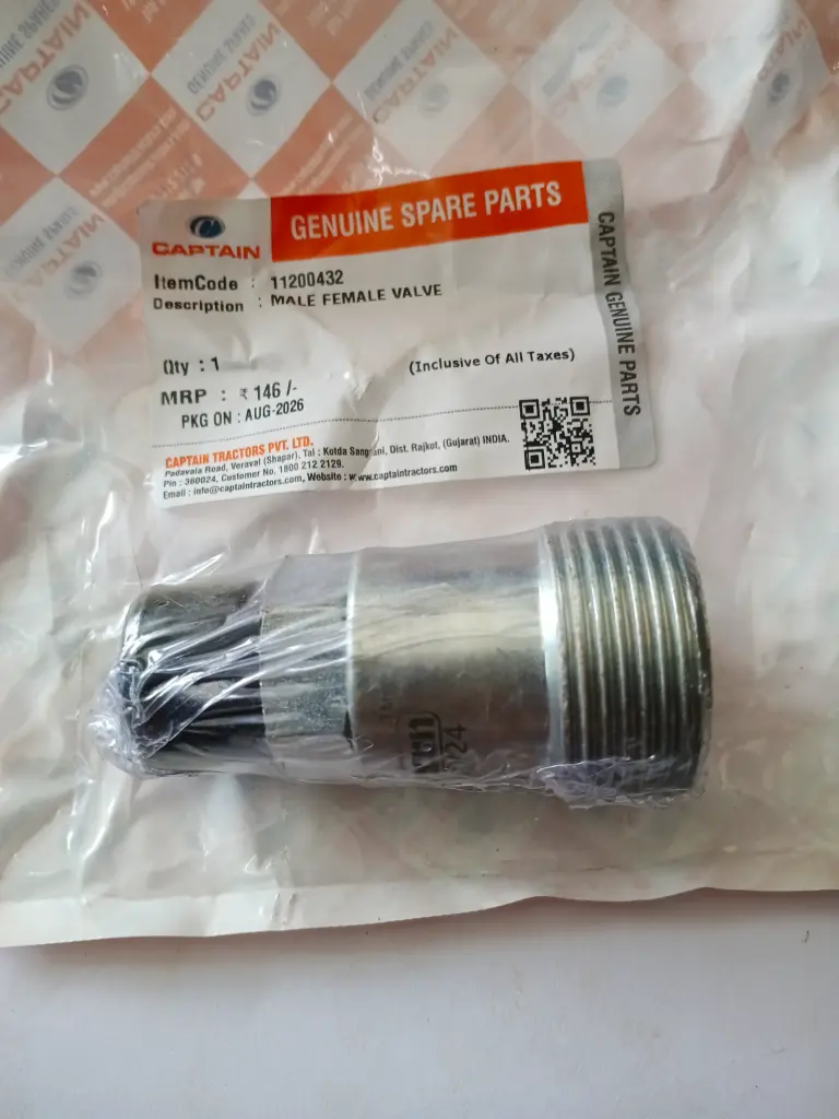 MALE FEMALE VALVE