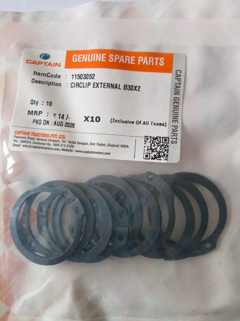 CIRCLIP EXTERNAL Ø30X2