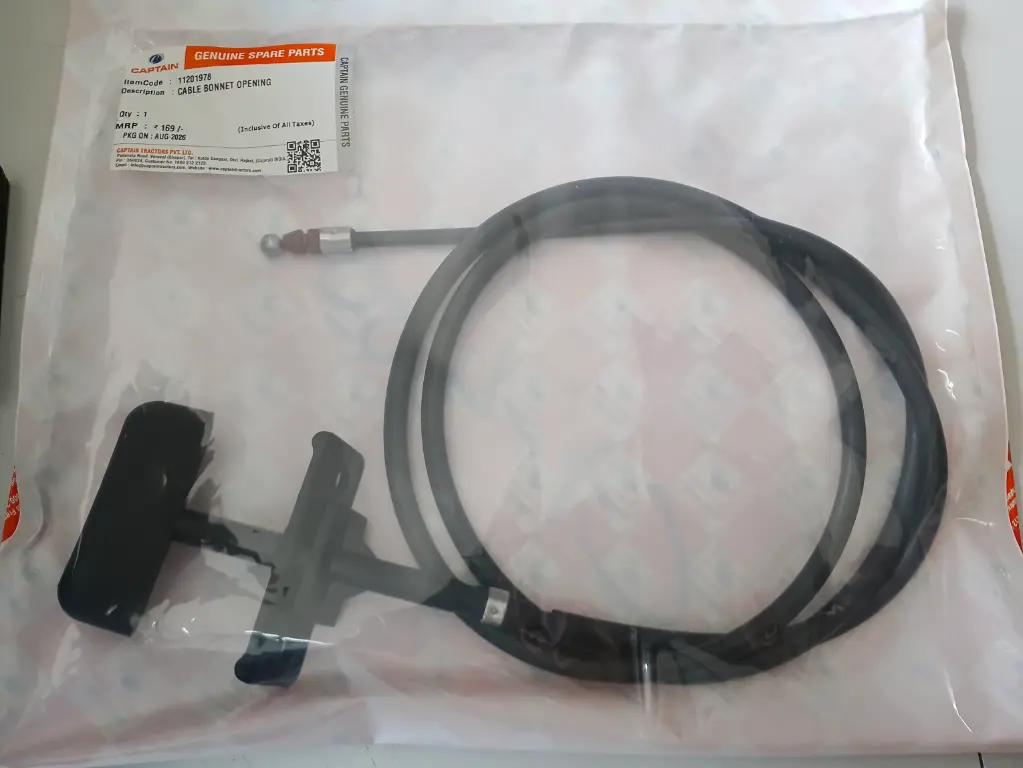 CABLE BONNET OPENING
