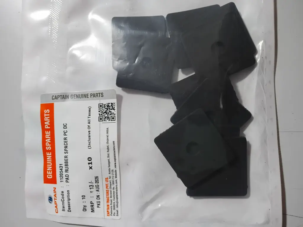 PAD RUBBER SPACER PC DC