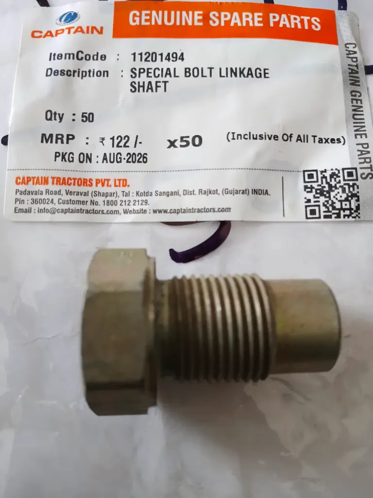 SPECIAL BOLT LINKAGE SHAFT