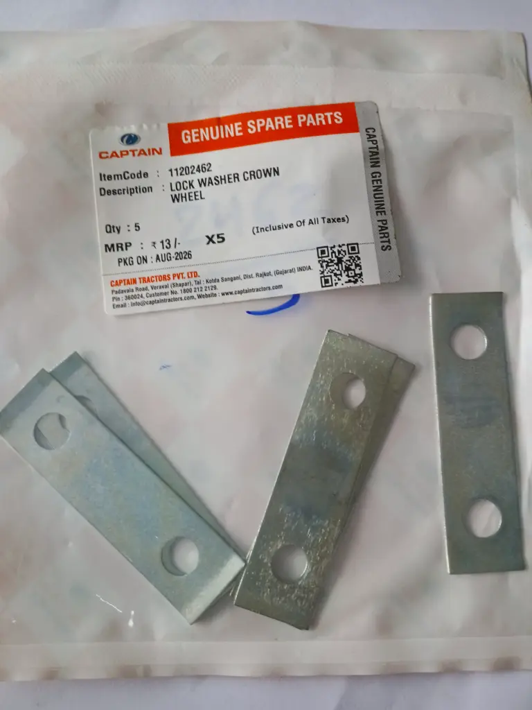 LOCK WASHER CROWN WHEEL