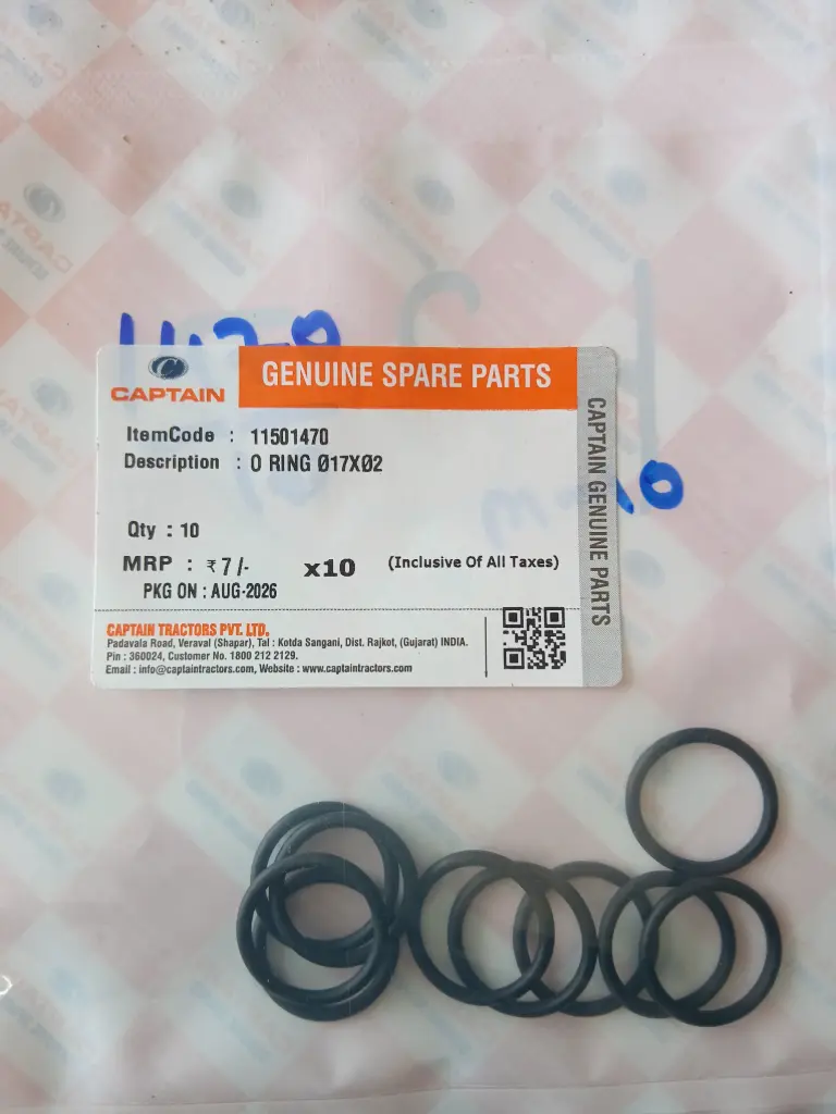 O RING Ø17XØ2