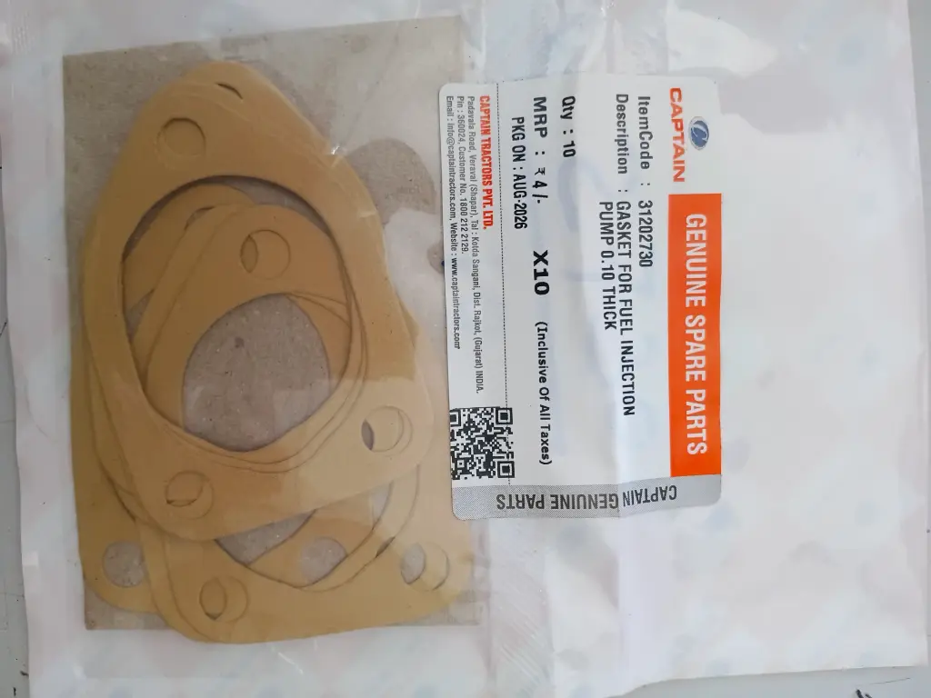 GASKET FOR FUEL INJECTION PUMP 0.10 THICK