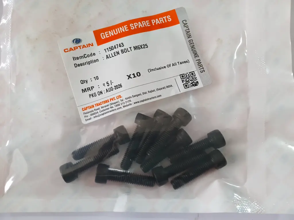 ALLEN BOLT M6X25