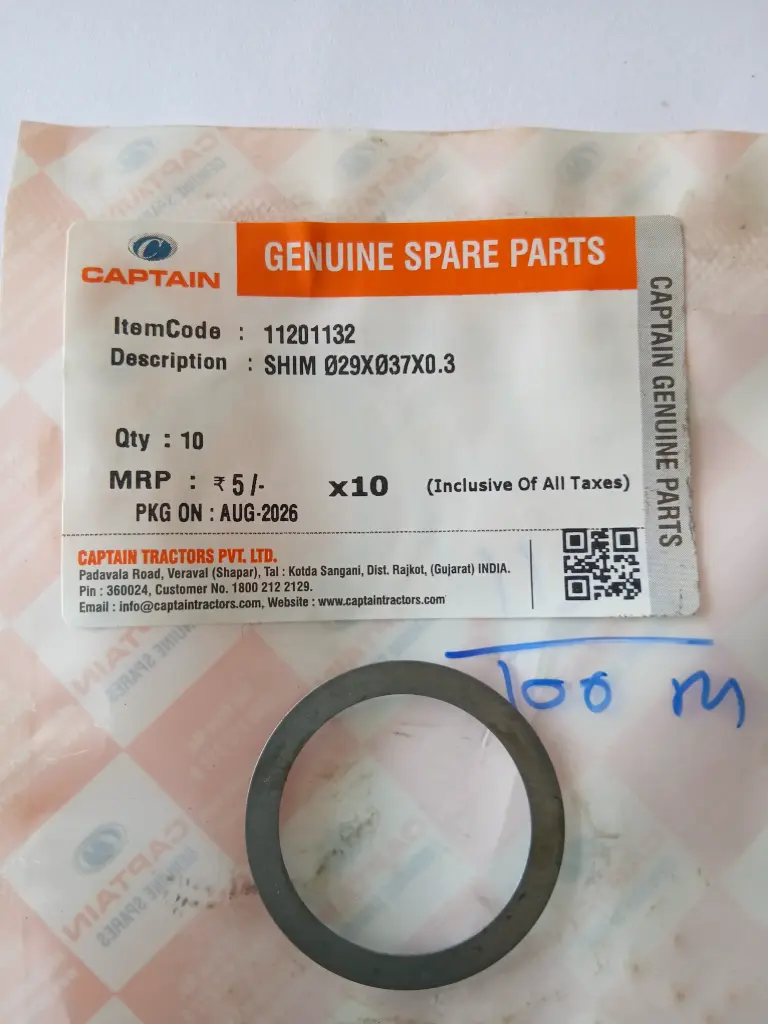 SHIM Ø29XØ37X0.3
