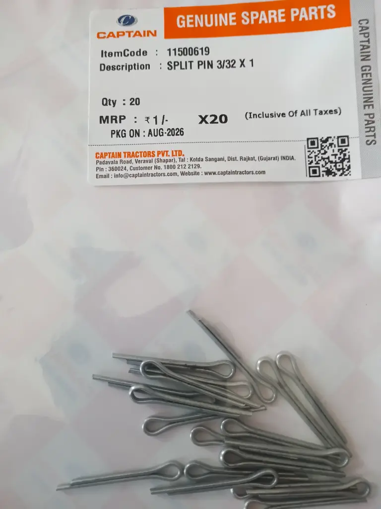 SPLIT PIN 3/32 X 1