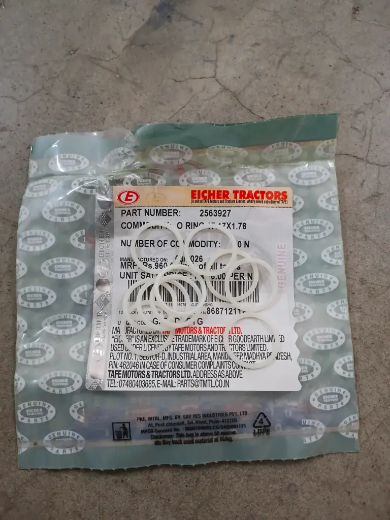 O RING 17.17X1.78