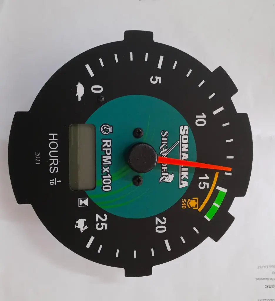 ELE. HOUR RPM METER ASSY...