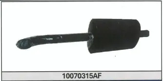 [10070315AF] EXHAUST DUCT (OVAL TYPE).
