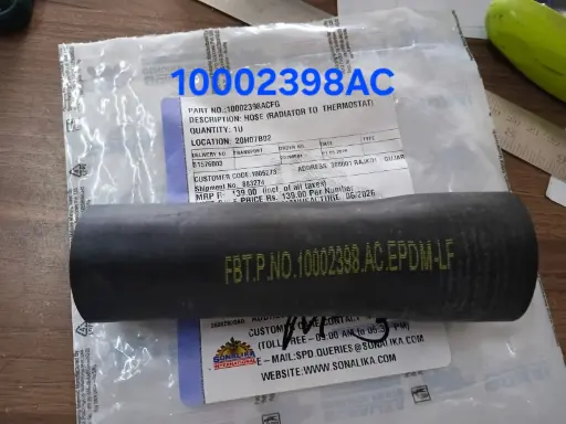 [10002398AC] HOSE (RADIATOR TO THERMOSTAT).