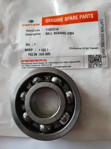 [11502518] BALL BEARING 6304