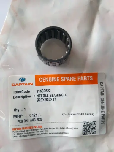 [11502522] NEEDLE BEARING K Ø20XØ26X17