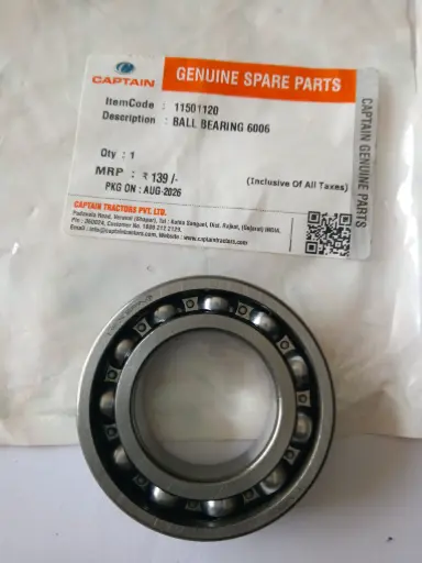 [11501120] BALL BEARING 6006