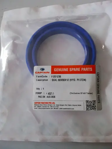 [11201236] SEAL 60X80X12 (HYD. PISTON)