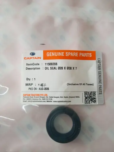 [11500208] OIL SEAL Ø20 X Ø30 X 7