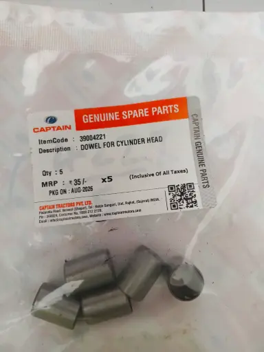 [39004221] DOWEL FOR CYLINDER HEAD