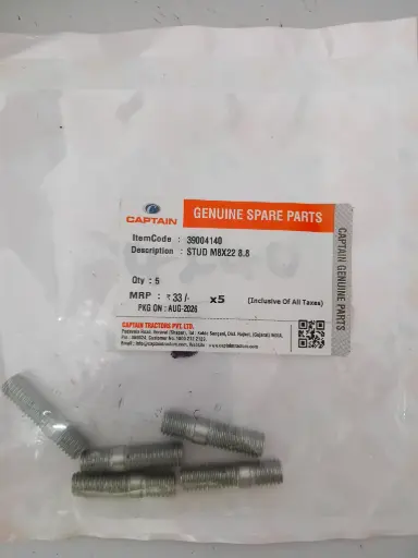 [39004140] STUD M8X22 8.8