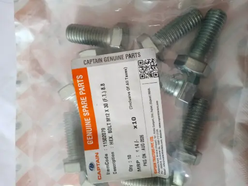 [11502079] HEX. BOLT M12 X 30 (F.T.) 8.8