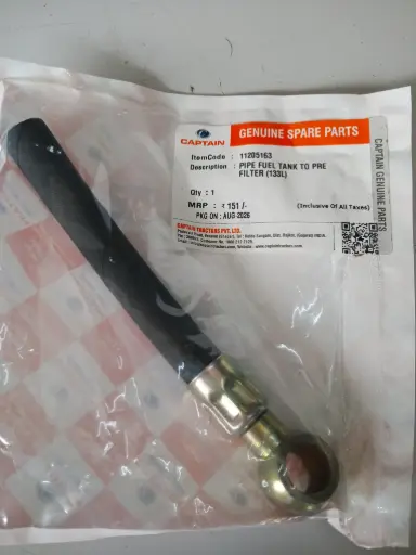 [11205163] PIPE FUEL TANK TO PRE FILTER (133L)