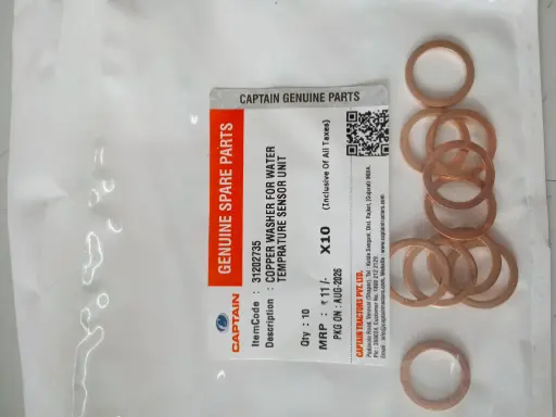 [31202735] COPPER WASHER FOR WATER TEMPRATURE SENSOR UNIT