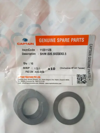 [11201128] SHIM Ø20.5XØ30X0.5