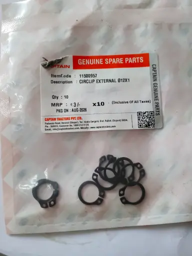 [11500957] CIRCLIP EXTERNAL Ø12X1