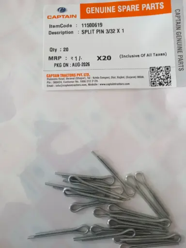 [11500619] SPLIT PIN 3/32 X 1